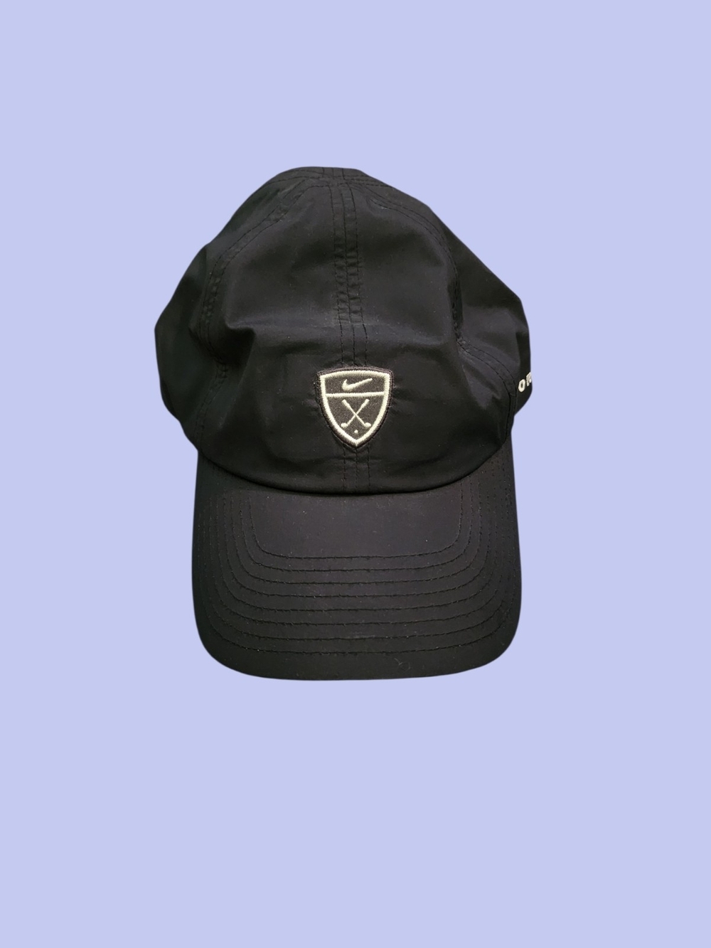 Nike Golf Storm Fit Technology For Water Resistance Adjustable Black Hat